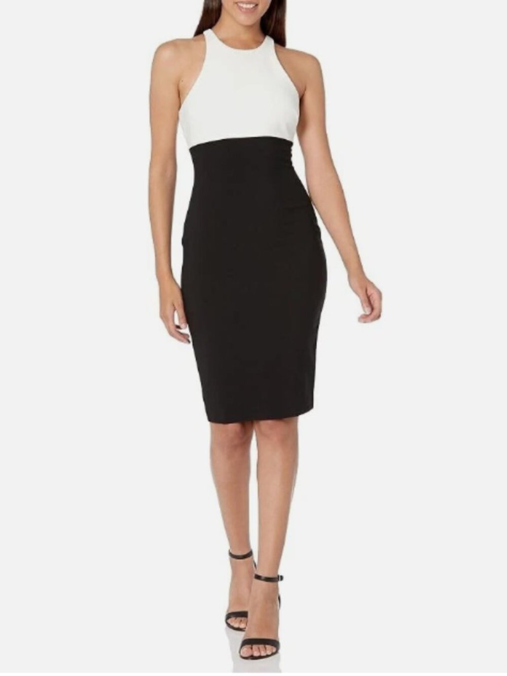 Likely Simons Black & White Dress Women's Size 4 New with Tags